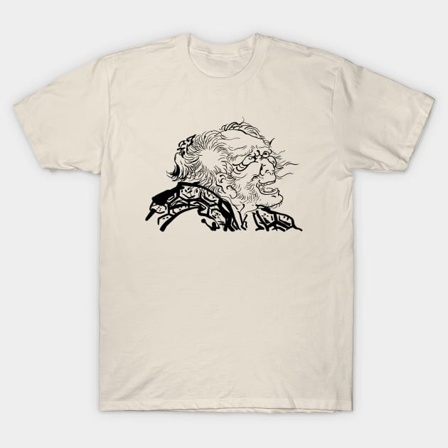 Katsushika Hokusai T-Shirt by Antho